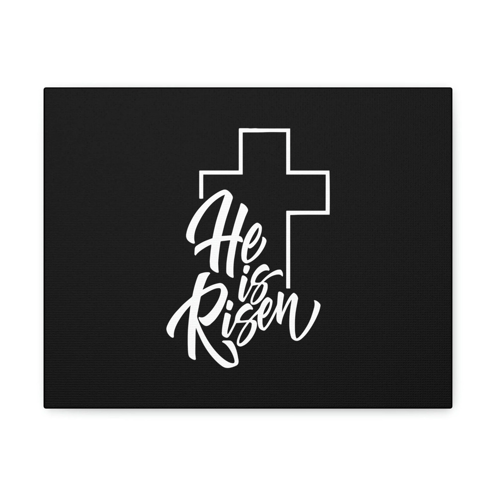 Scripture Walls Matthew 28:6 He Is Risen Outline Cross Christian Wall Art Bible